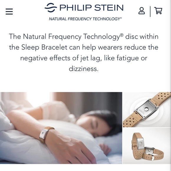 Set Philip Stein Stainless Steel women’s quartz plus Slim Sleep bracelet - Picture 7 of 13